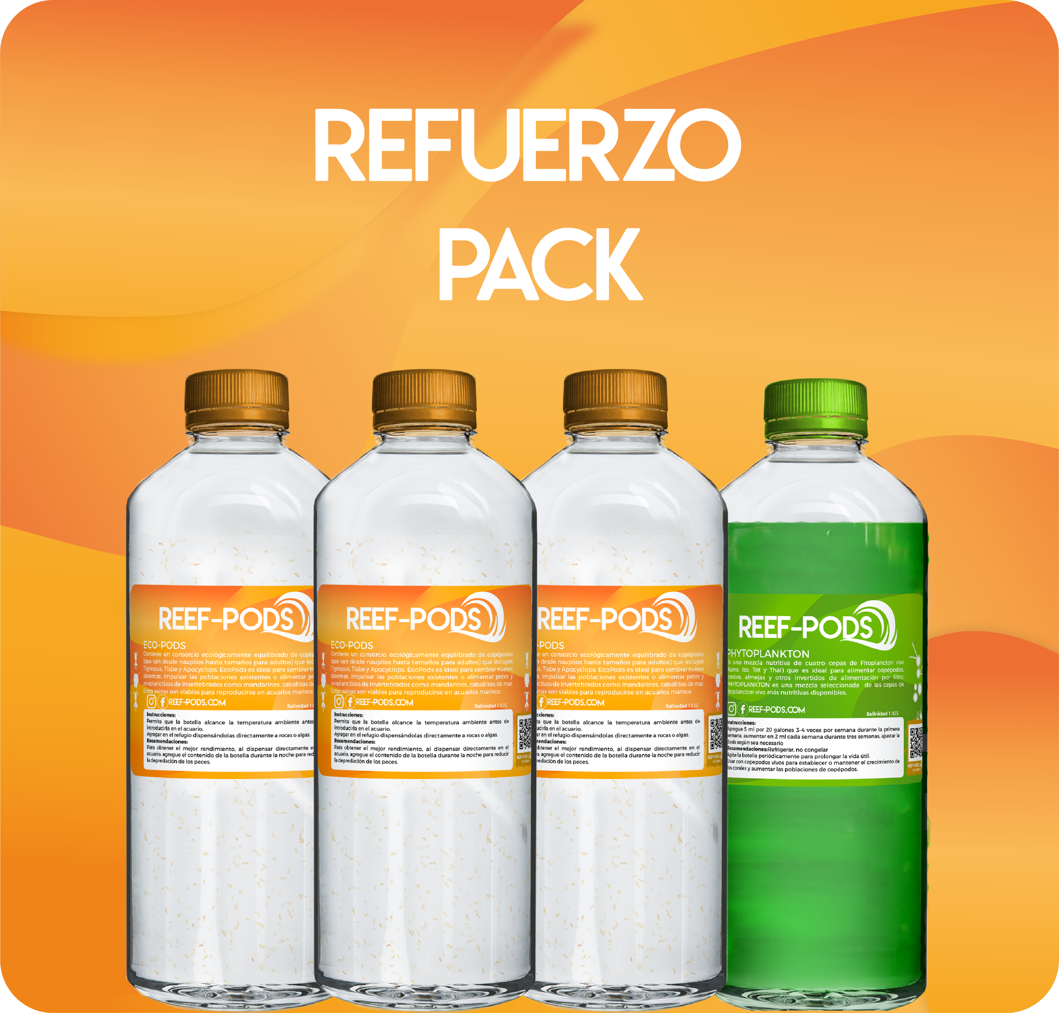 Copépodos Refuerzo Pack